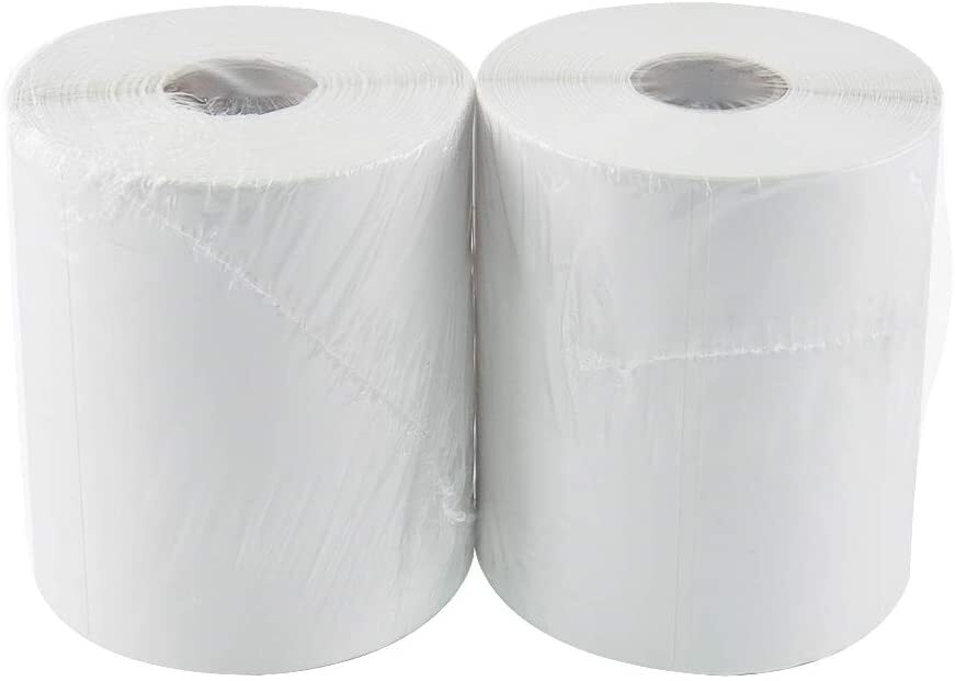 500 Direct Thermal Shipping Labels 4×6 for Zebra 2844 450 Eltron – 250 per roll