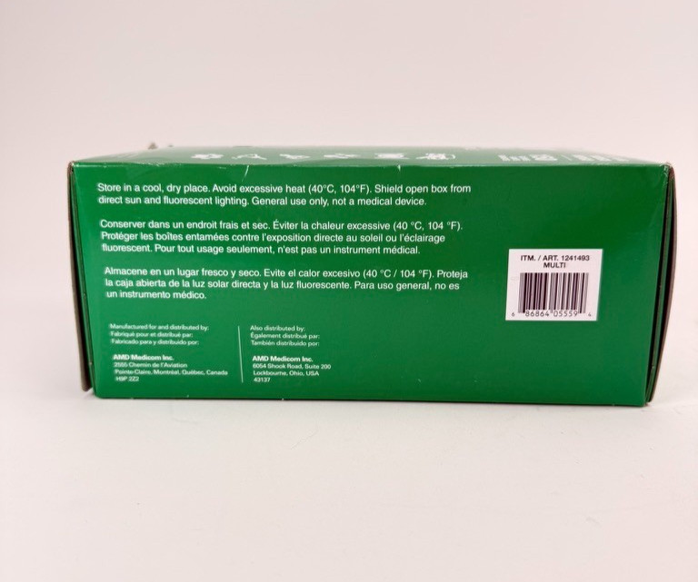 Medicom Vulcan Nitrile XL Gloves Indigo Colour, 150 Count NEW (Open Box)