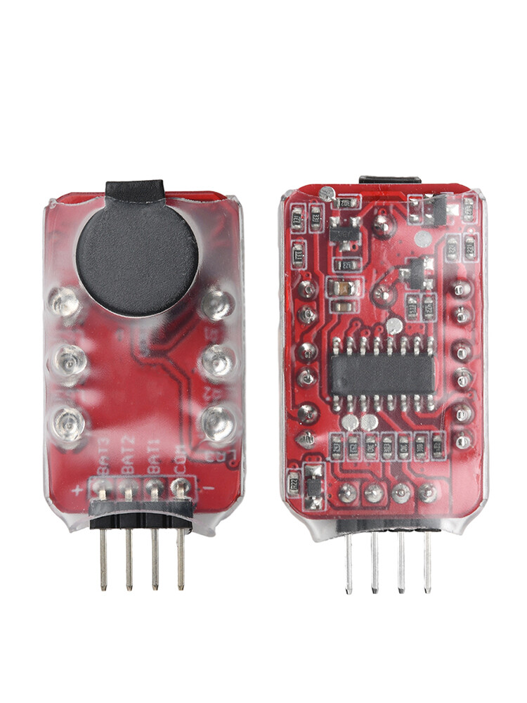 1-10pc 2-3S RC Lipo Battery Tester Low Voltage Buzzer Alarm Module LED Indicator