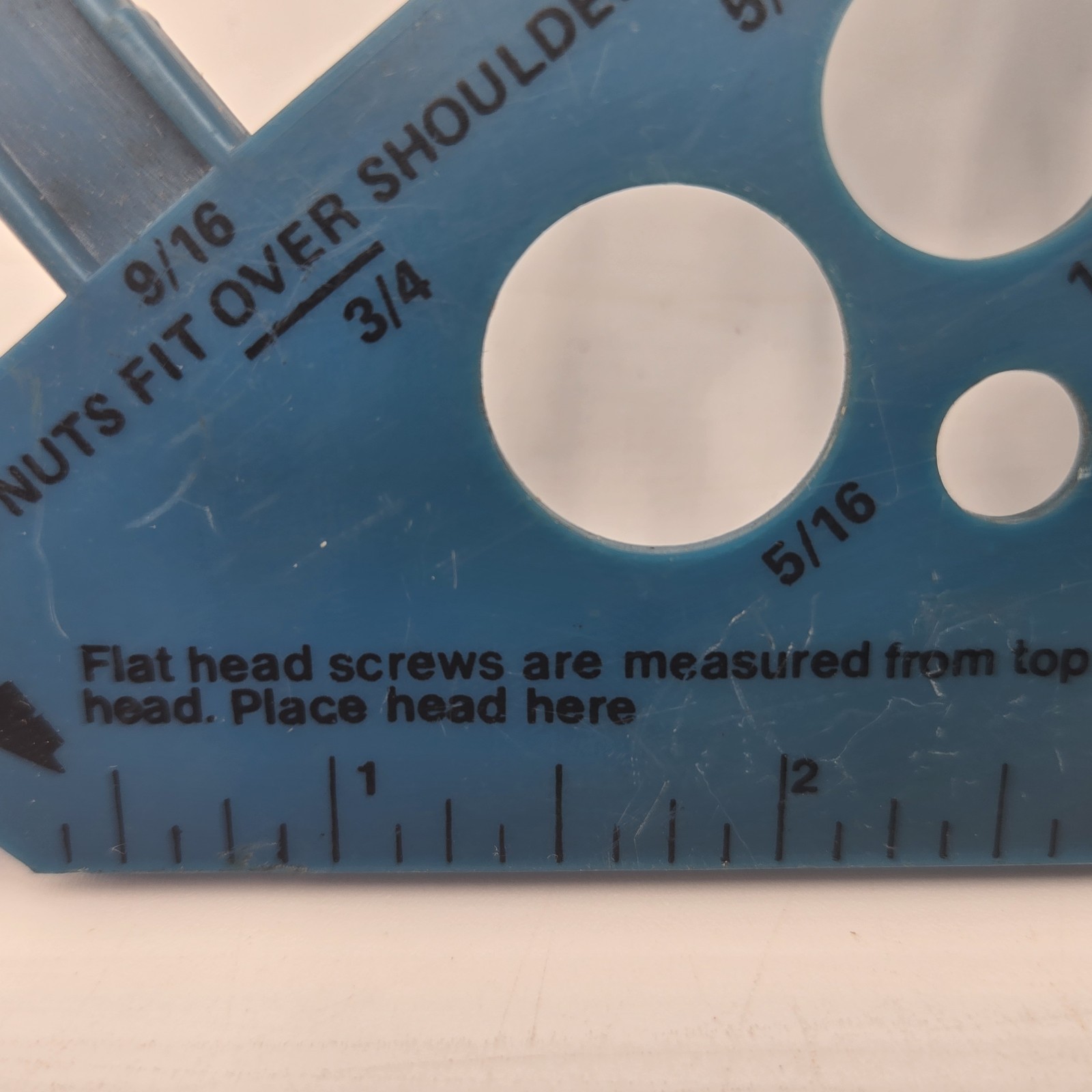 Nut Bolt & Screw – Thread Gauge 27 Size Measurements, Measures SAE and Metric