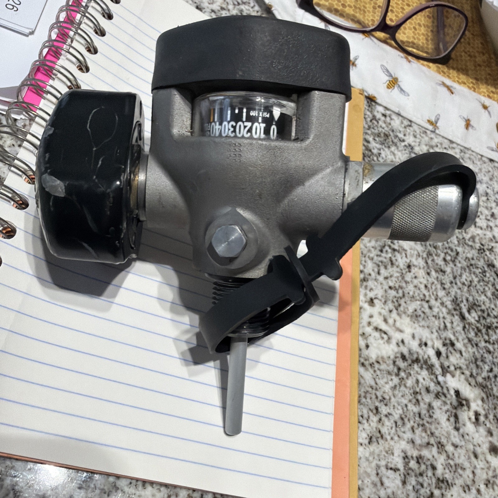 SCOTT SCBA 4500psi Snap-Change Cylinder Valve Assembly NXG2 / NXG7 / X3 Valve