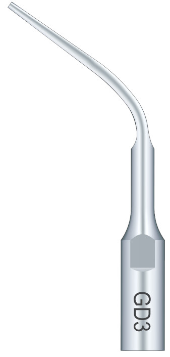 DTE Dental Ultrasonic Scaler Scaling Tips GD3 5pc/pk Fit NSK & Satelec Scaler