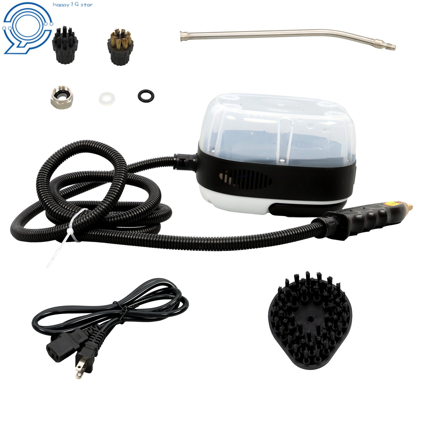 Steam Mop & Cleaner 2500W for Hardwood Floors & Auto Detailing Accessories