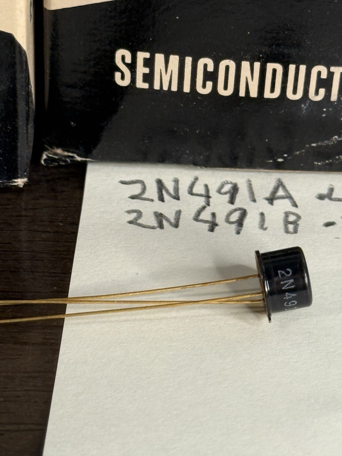 Vintage GE Germanium Transistor Collection – NOS