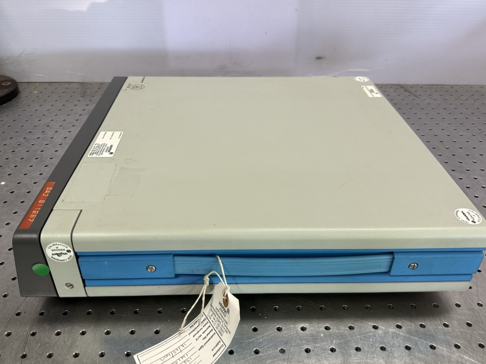 Solartron SI 1287 Electrochemical Interface Potentiostat Powers On As-Is