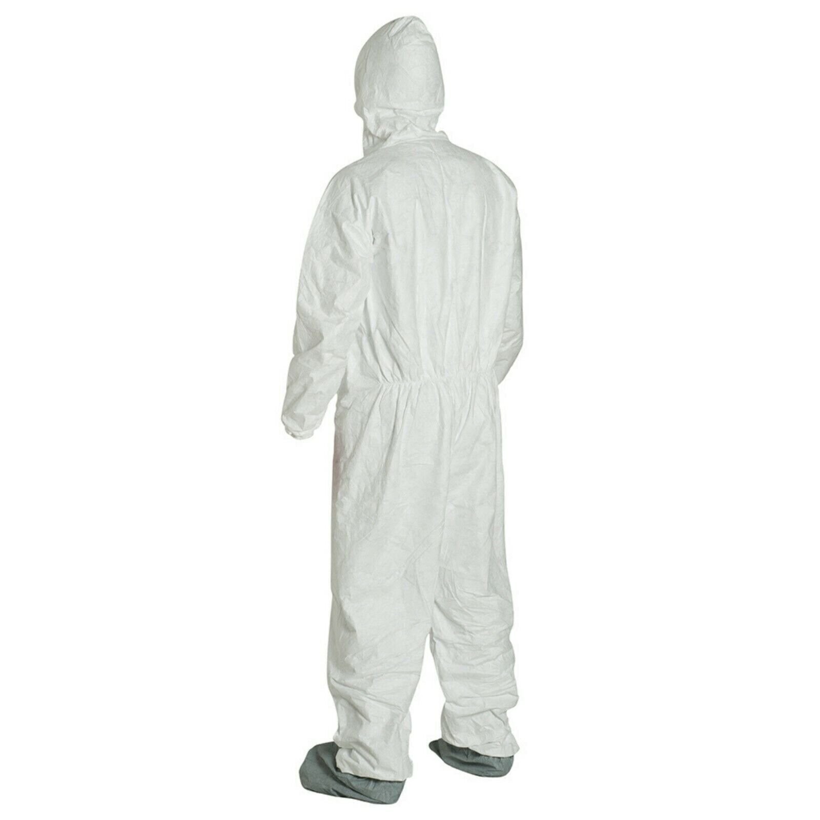 Dupont TY122S Tyvek Coverall Bunny Suit Hood and Booties Size M – 5XL – VARIETY