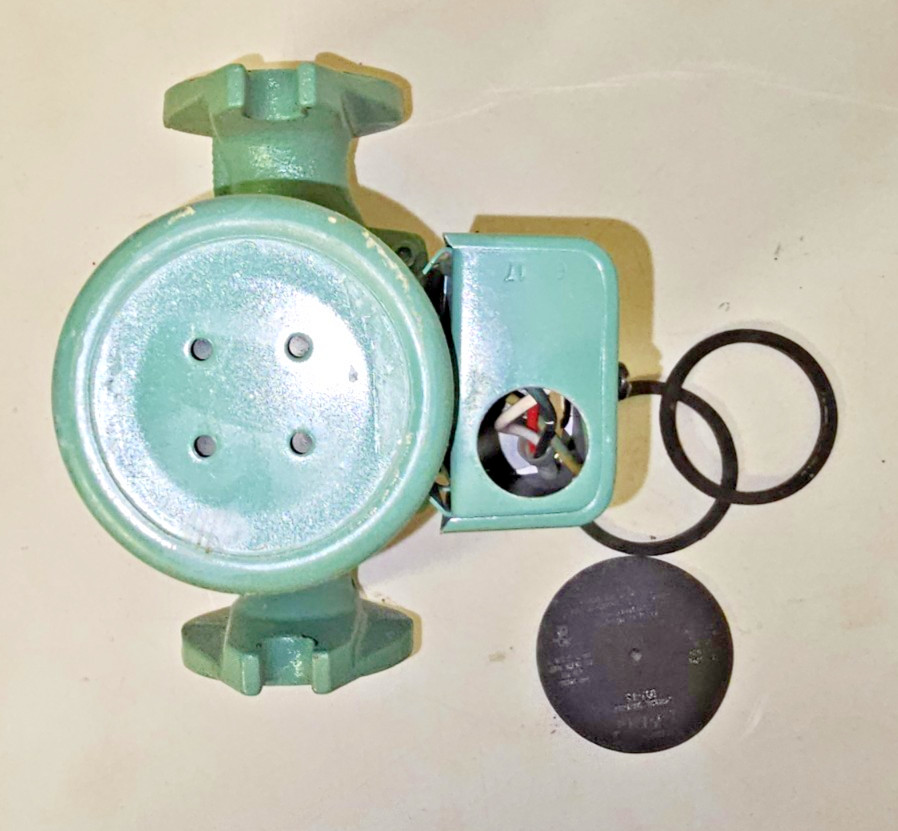 Taco 007-F5 Cast Iron Circulator, 1/25 HP (DEFECTIVE, PARTS ONLY)