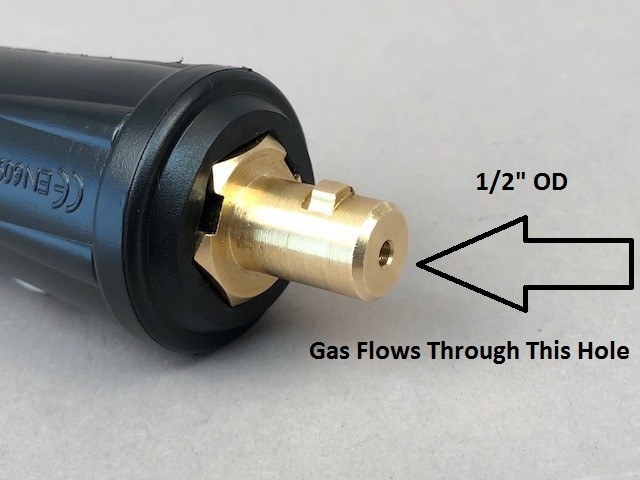 25′ CK Worldwide CK-9F Tig Welding Torch for Lincoln Square Wave 225 200 175