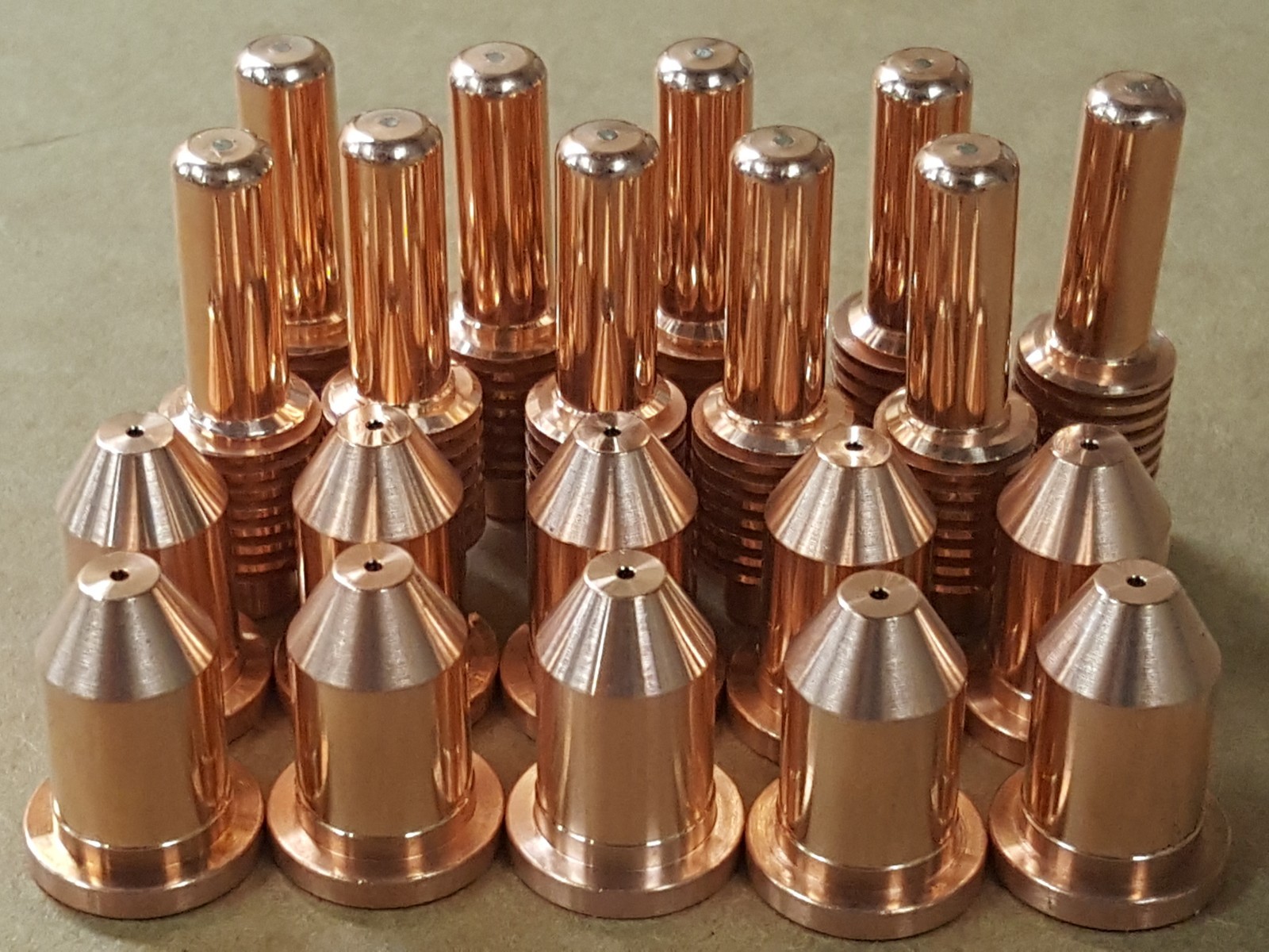 20pc 120574 + 120578 55A Extended Electrode/Nozzle Set (020547) *US FAST SHIP*