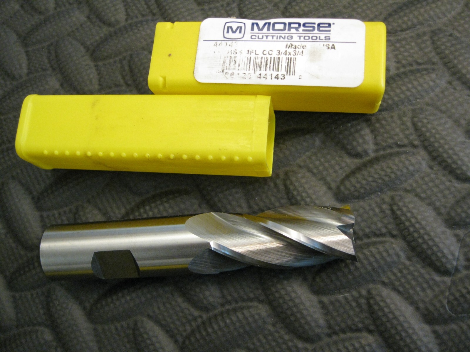 3/4×3/4×1-5/8×3-7/8 4 Fl. S.E. HSS Center Cut Endmill Morse 44143