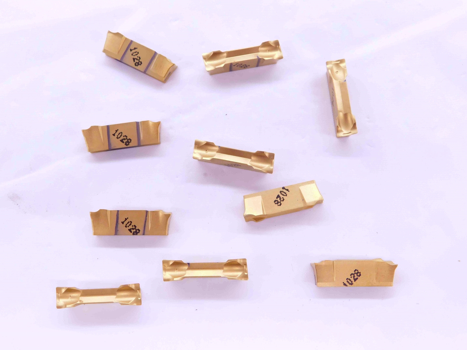 10pcs NEW ISCAR DGR 5003J-4D IC1028 TiN CARBIDE CUTOFF INSERTS .1969″ WIDTH
