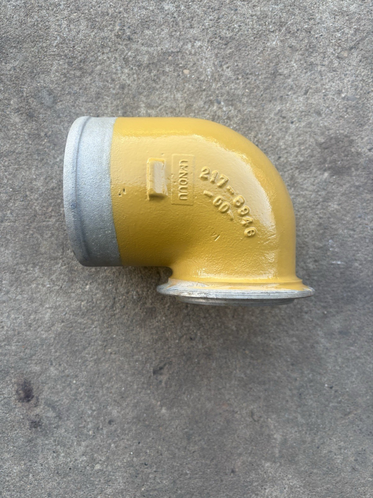 Caterpillar 217-8946 107mm Outer Diameter Air Line Elbow 735B 740B C-15
