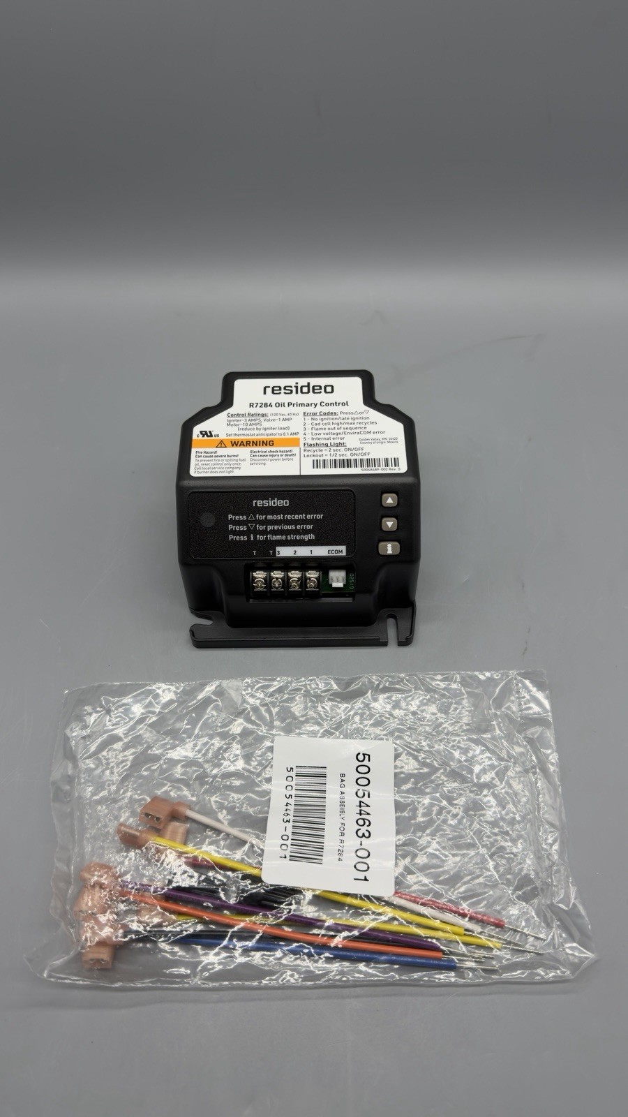 RESIDEO R7284B1024 Electronic Primary Oil Control