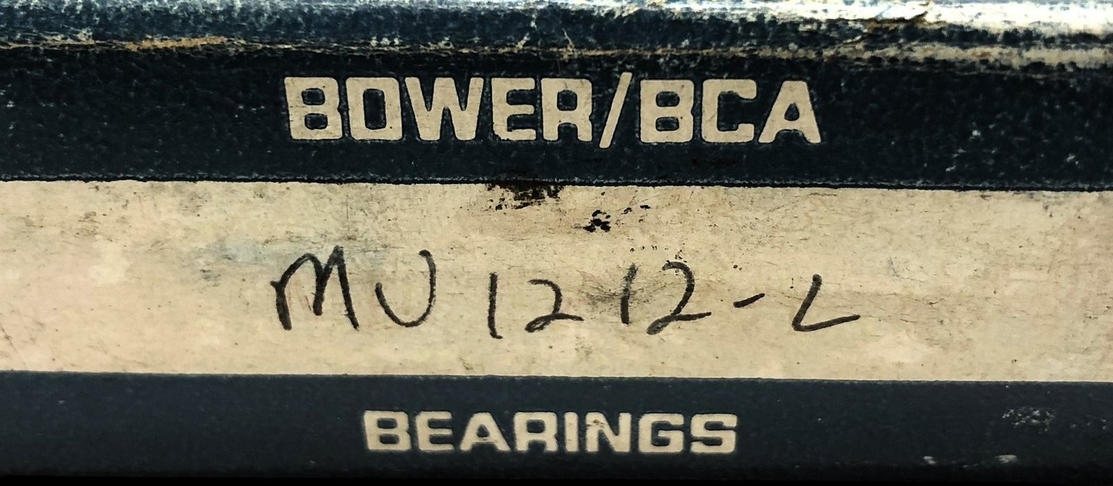 Bower/BCA Cylindrical Roller Bearing MU-1212-L NOS
