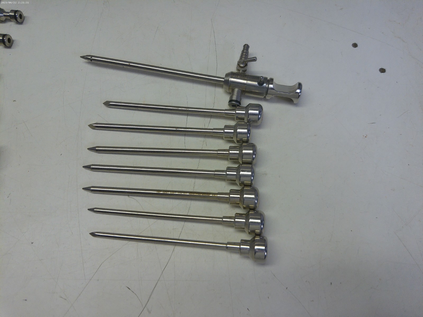 Lot Concept Mini Dyonics Arthroscopic Cannulas Sheaths 7552 4537 2209 7204708
