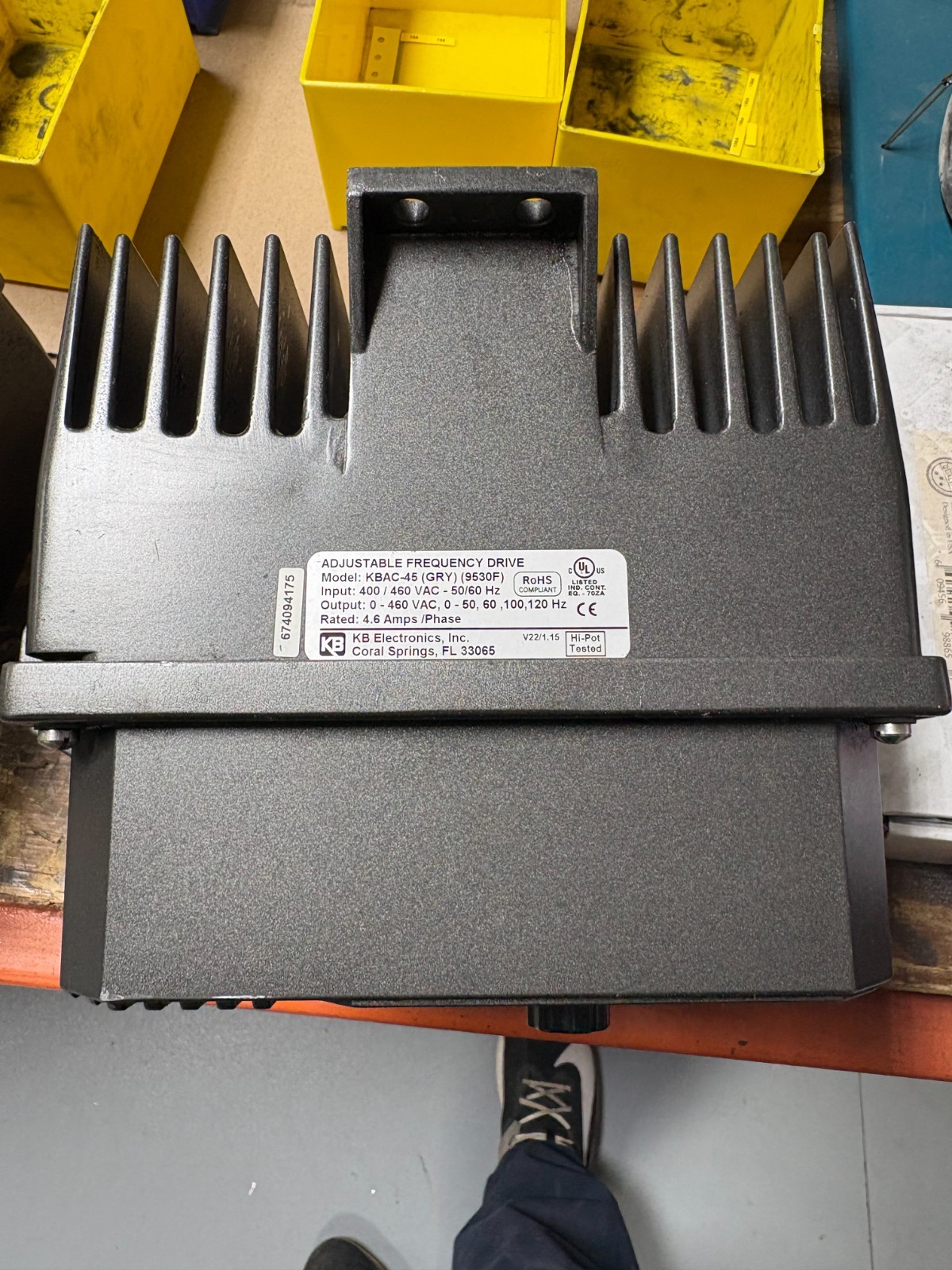 KB Genesis AC Motor Speed Controller Hybrid Drive KBCA-45 GREY