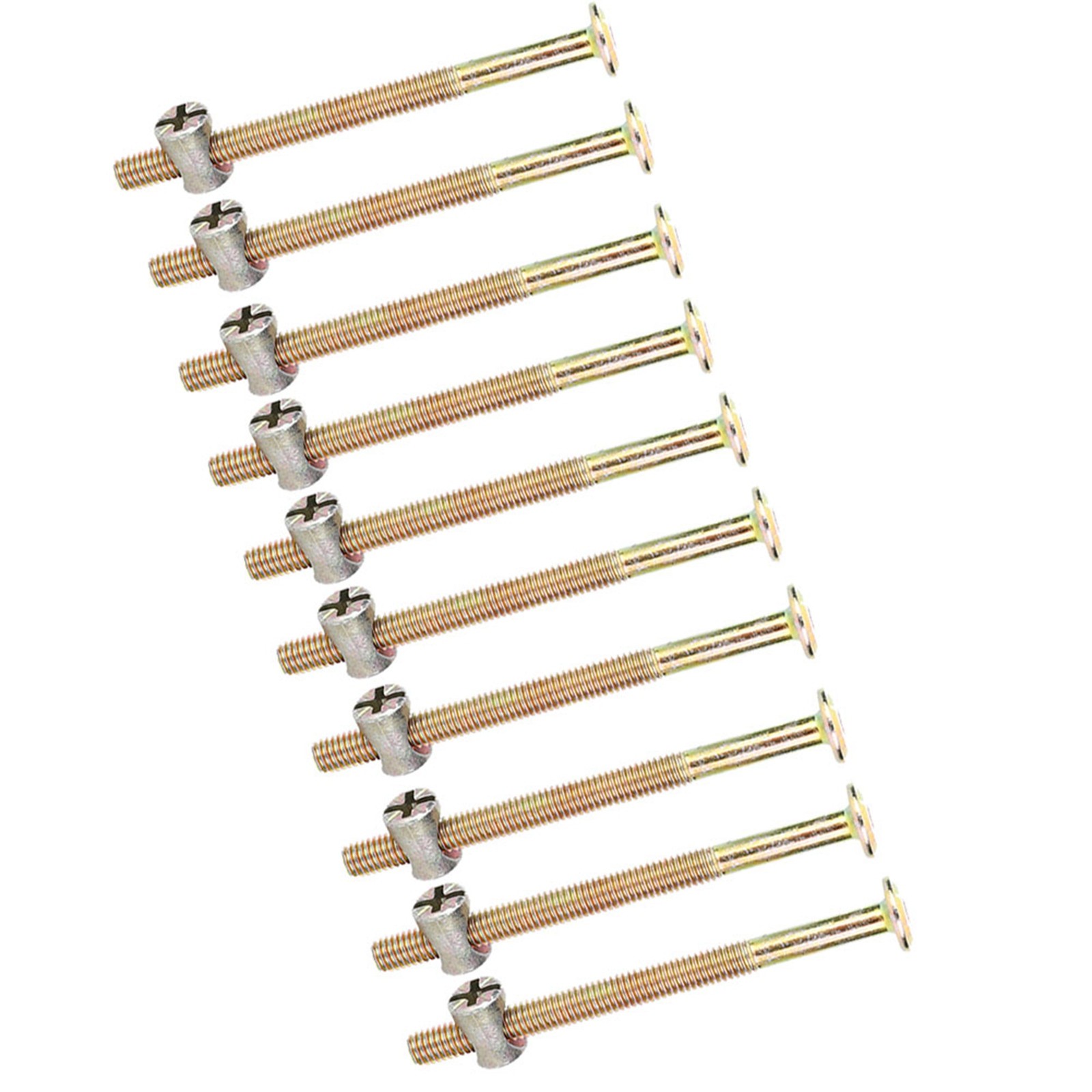 Furniture Socket Button Head Screws Bolts With Nuts (90mm)