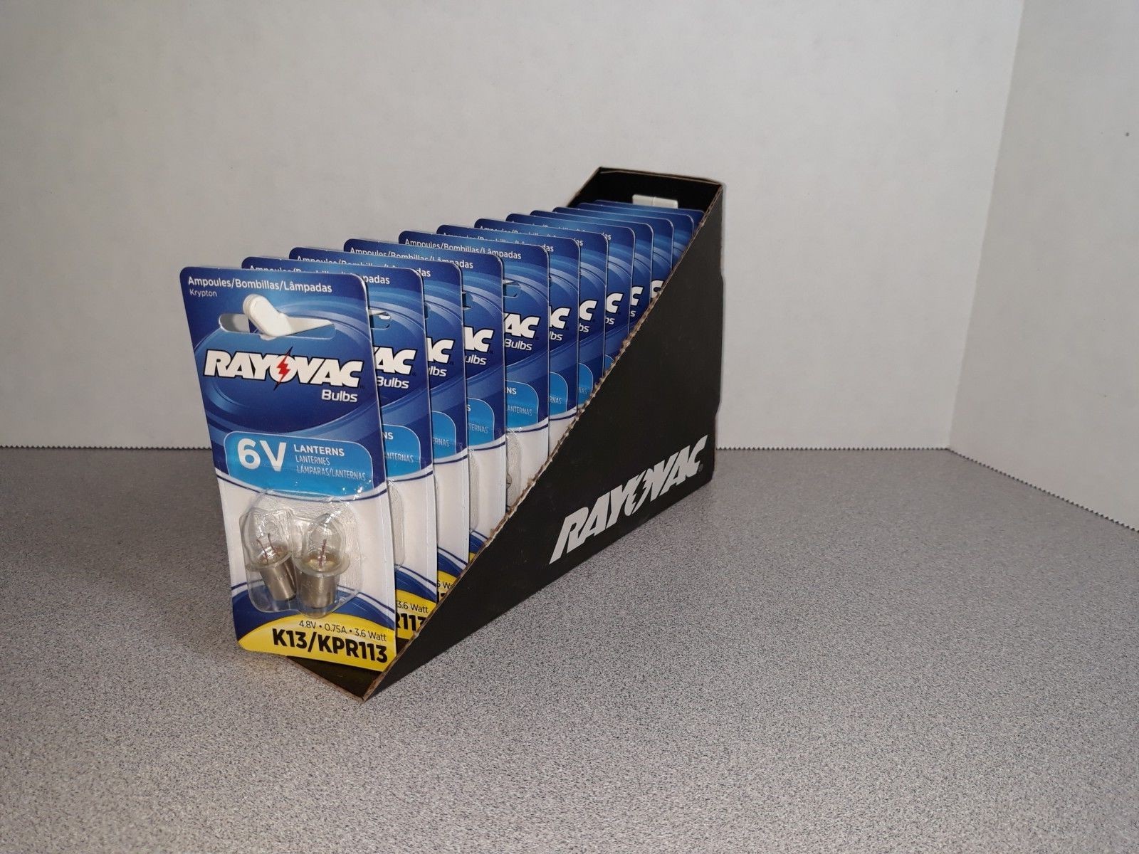 Rayovac 6V Lanterns K13/KPR113 Flash Light Bulbs
