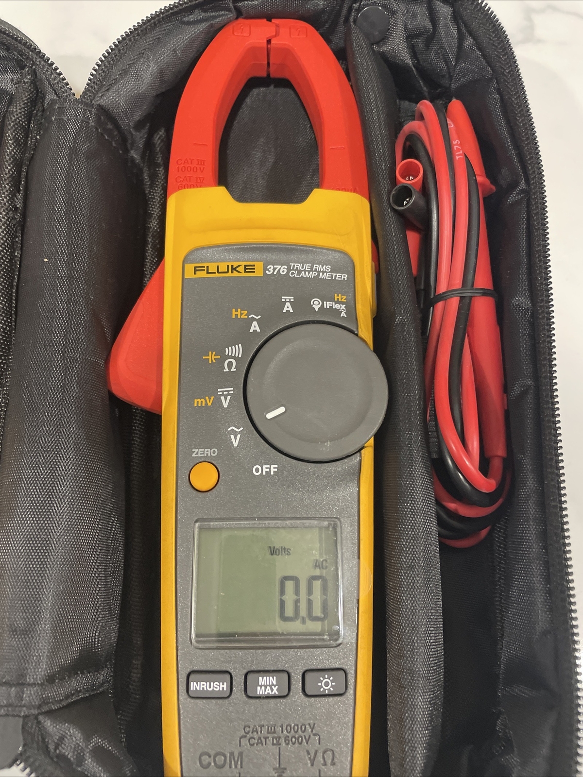 Fluke 376 True RMS AC/DC Clamp Meter with Iflex