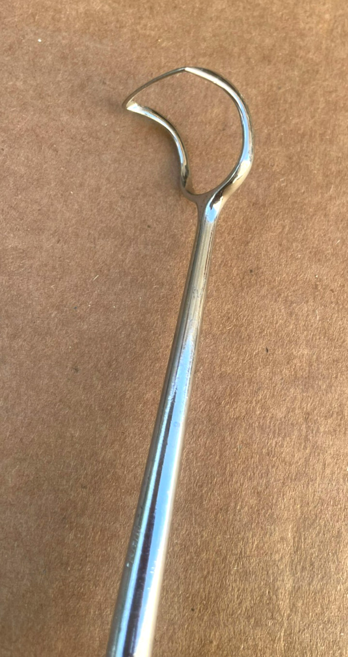 Weck Adenoid Curette Adenoidectomy, Throat Instrument, Stainless Steel