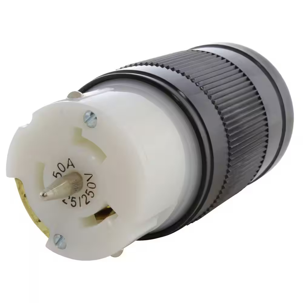 California Standard CS6364 50 Amp 125/250-Volt 4-Prong Locking Female Connector