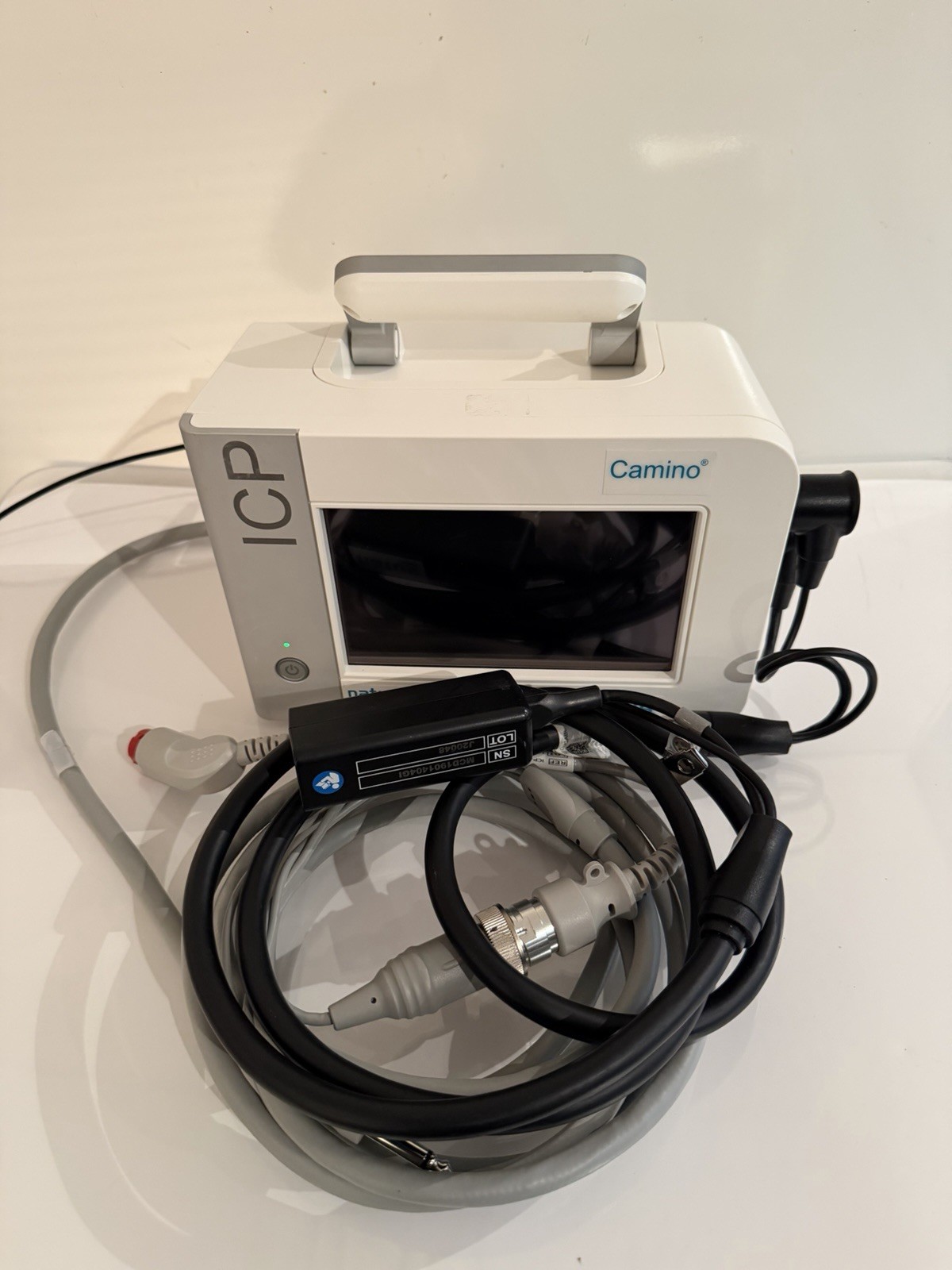 Natus Camino Integra CAM02 ICP Monitor, CAMCABL, And MONPWR ac Power Adapter