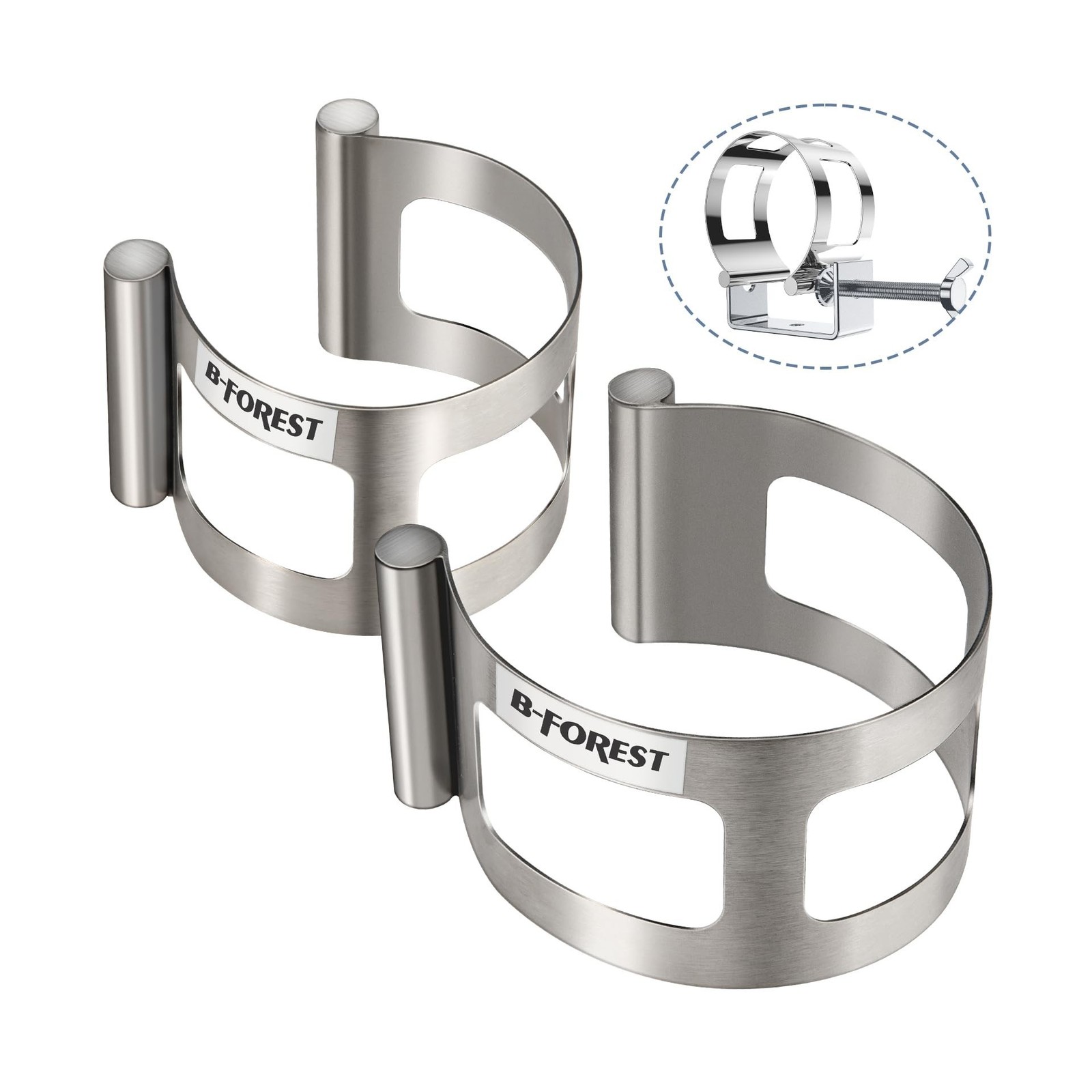 Exhaust Tacking Band Clamp-On Set, 2.5-Inch and 3-Inch Dual-Siz… USA Fast Ship