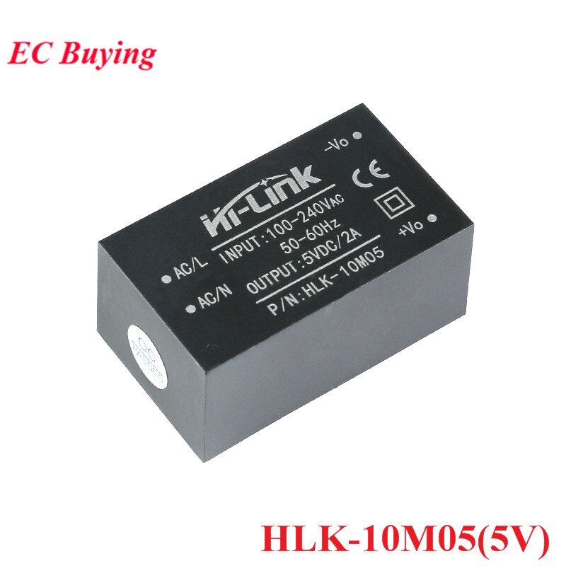 HLK Power Supply Module AC 220V to DC 5V 12V 10W Mini Isolation Switch