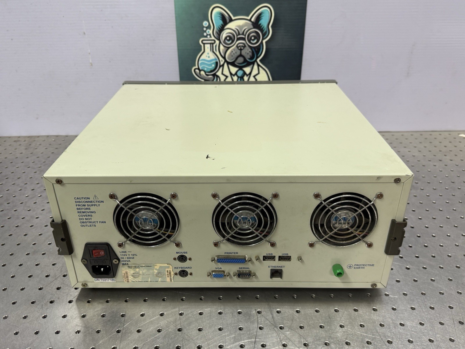 Jiehan 5000 Electrochemical Workstation Win7 Software Installed As-Is