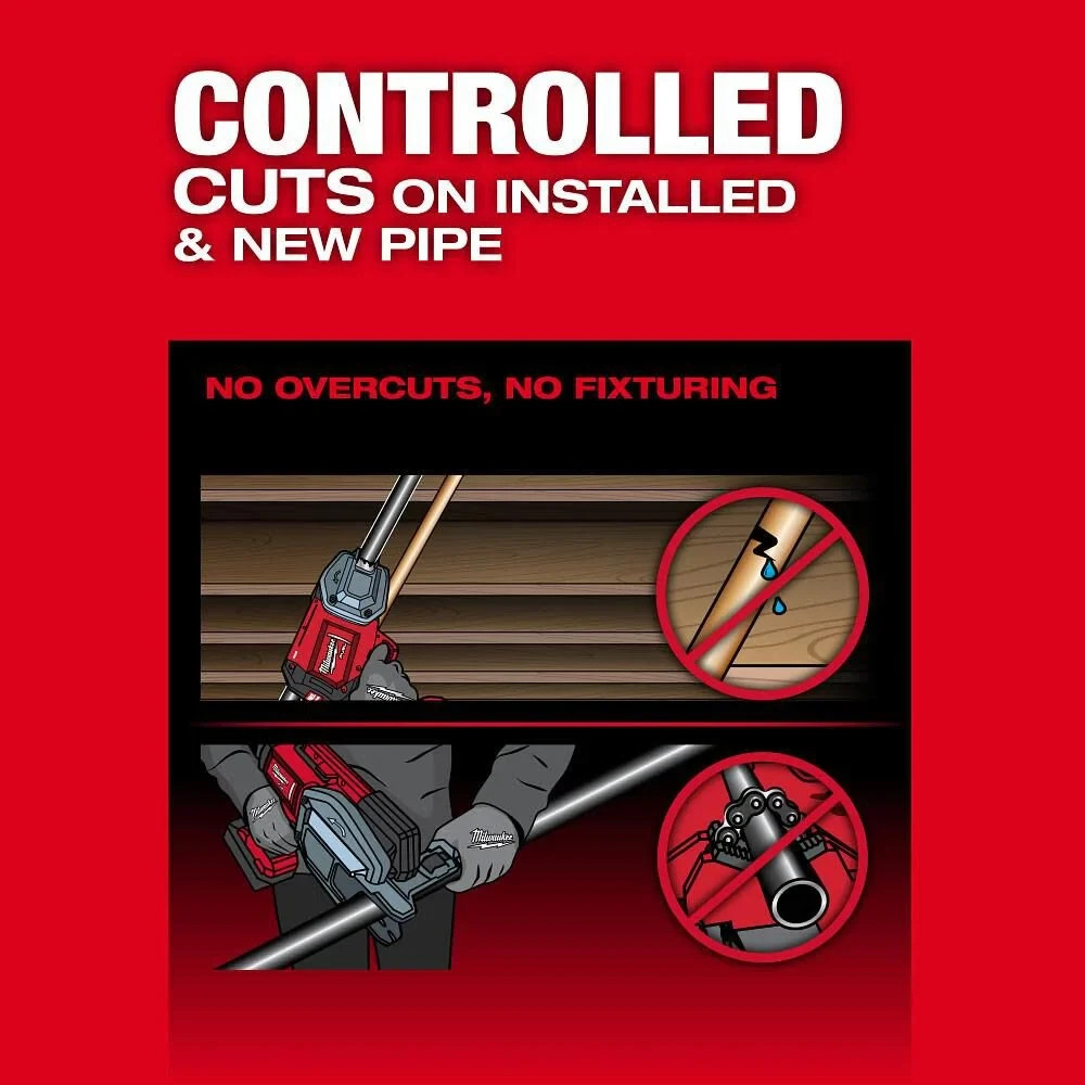Milwaukee 3469-20 M18 FUEL 18V ½”-1” Steel Pipe Cutter