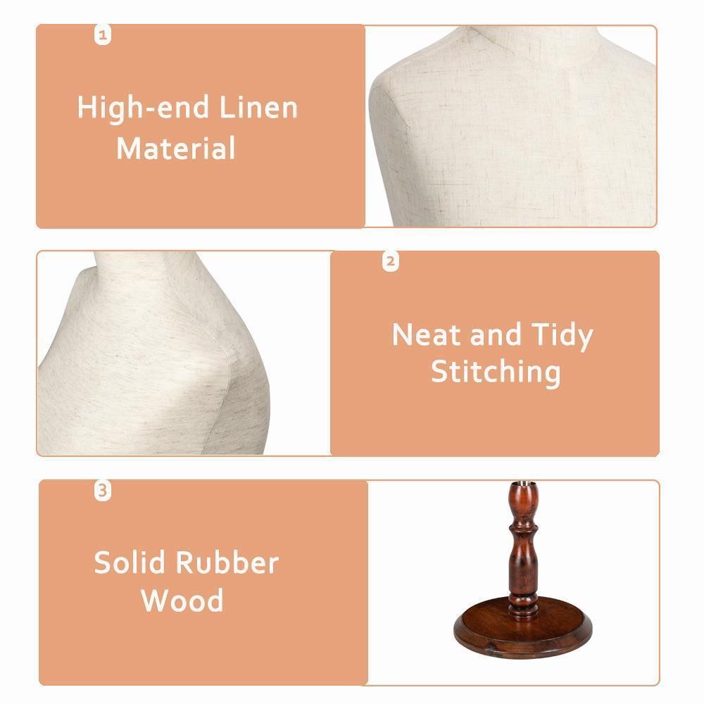 2 Pieces 2-3 Years Old Children Kids Body Dress Form Mannequin Display Stand NEW