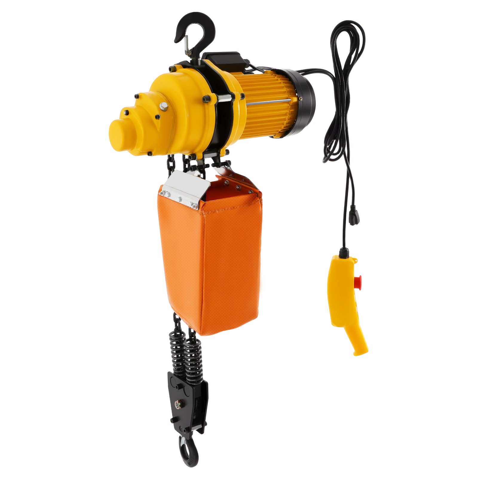 1 Ton Electric Chain Hoist & 10FT Double Chain Lifting Single Phrase 20Mn2