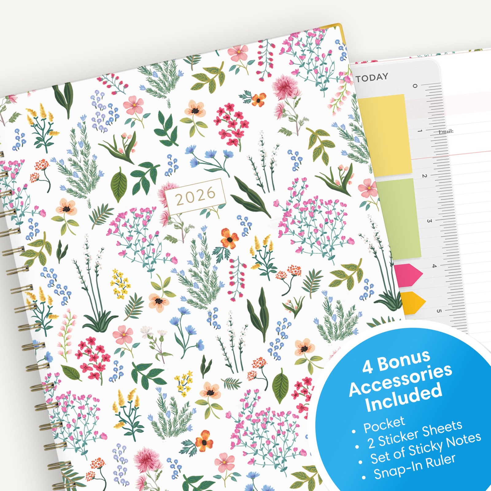 15 Month 2026 Weekly and Monthly Planner Calendar, October 2025 – December 20…