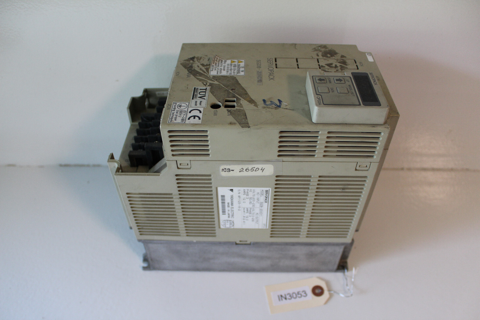Yaskawa Servopack SGDB-20VDY1 IN3053