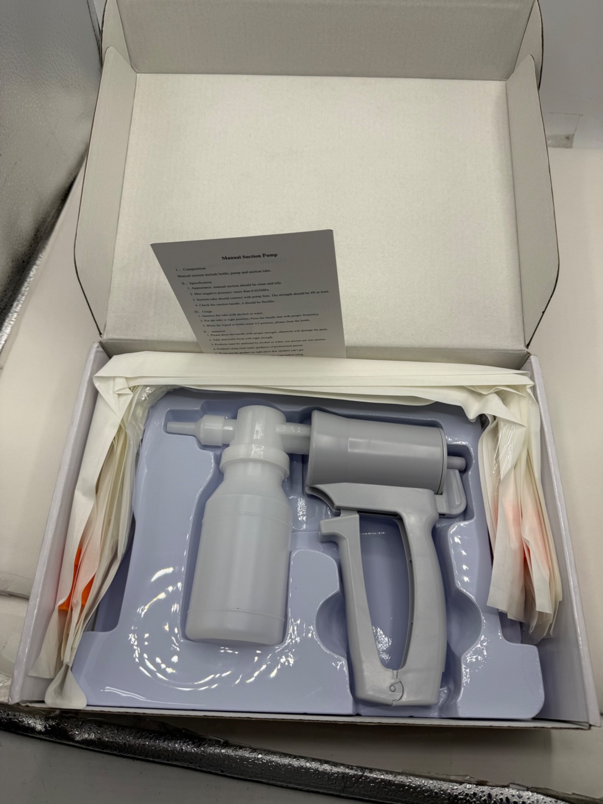 NestEcho Handheld Manual Suction Pump Portable Hand Suction Pump