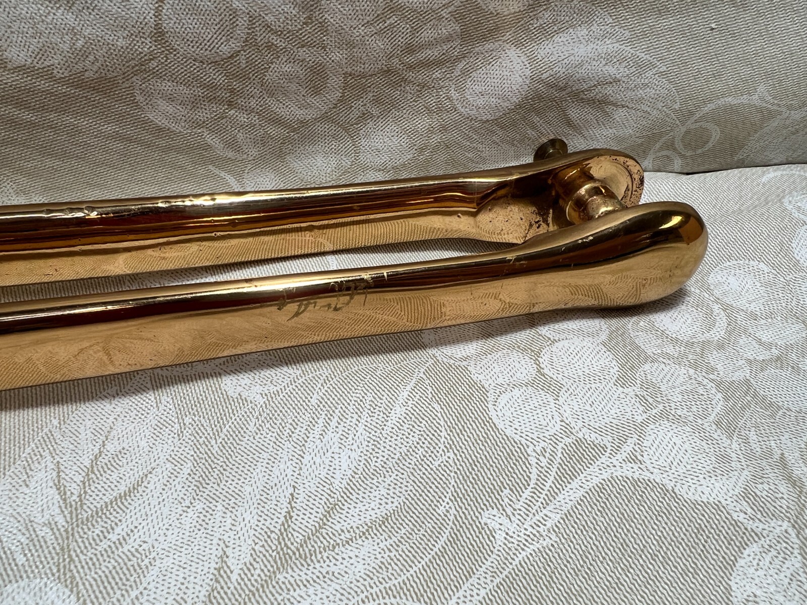 Heavy Door Brass Push Bar Handle – Commercial Grade