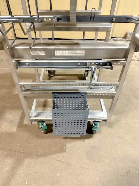 **LOT OF 2** WIN HOLT COMMERCIAL ONLINE ORDER PICKING WORK STATION CART