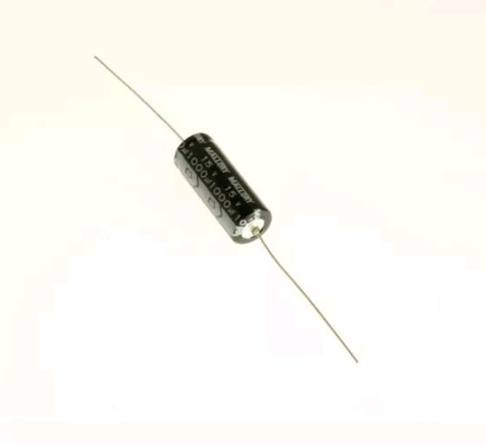 TC1501A MALLORY capacitor 1,000uF 15V aluminum electrolytic axial