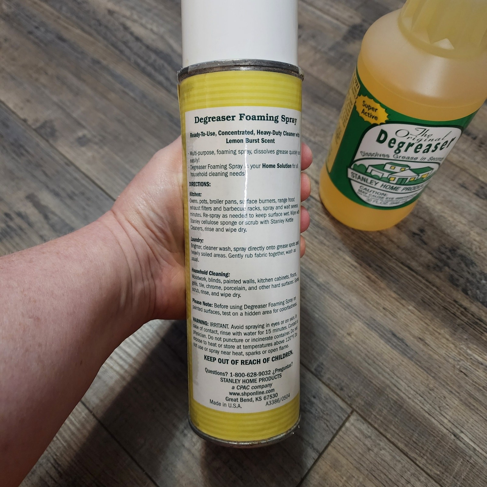 Stanley Degreaser spray and liquid Stanley home products new