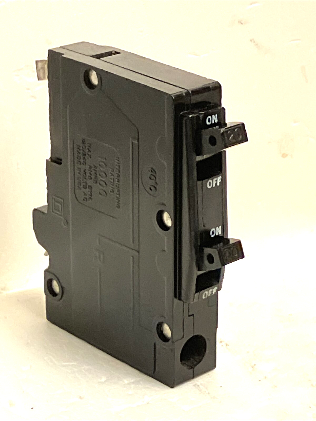 Square D QOT2020 20 Amp 1 Pole Piggyback Tandem CLIP QO2020 clamp connect