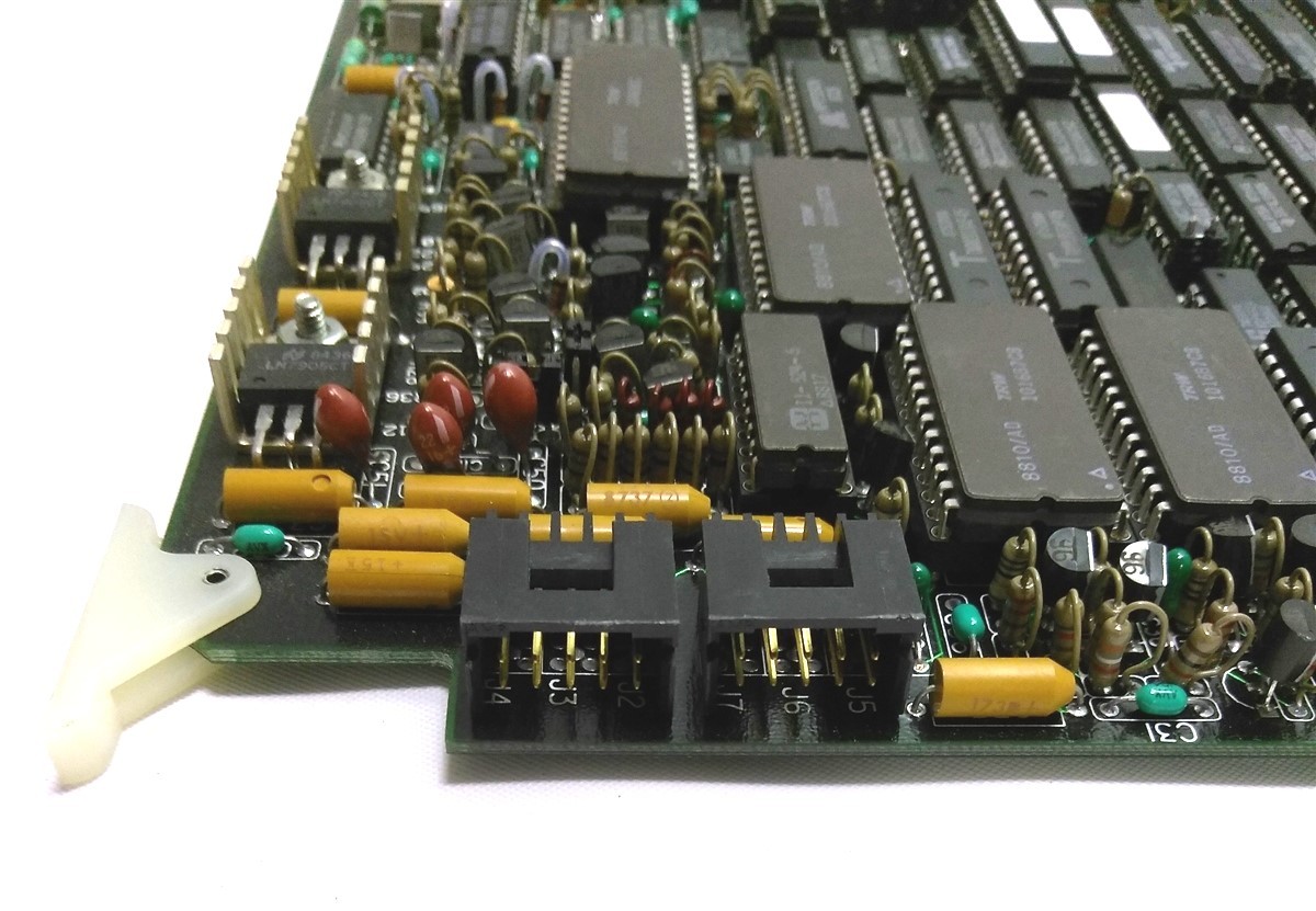 Matrox MIP-512-M-10 I/O Card, 43 & 30 Finger 50 Pin 2x 10 Pin Connectors