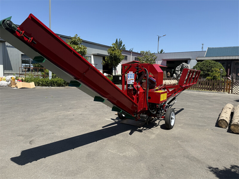 27T Hydraulic Firewood Processor w/ 739cc RATO Engine Log Lifter & 118″ Conveyor