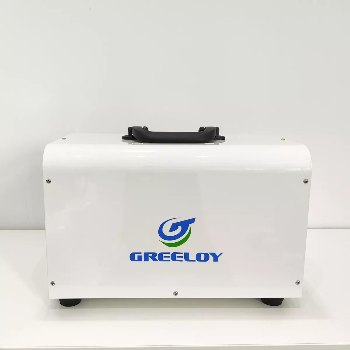 Greeloy Mobile Veterinary Dental Unit Cart + Silent Oil Free Air Compressor 4H