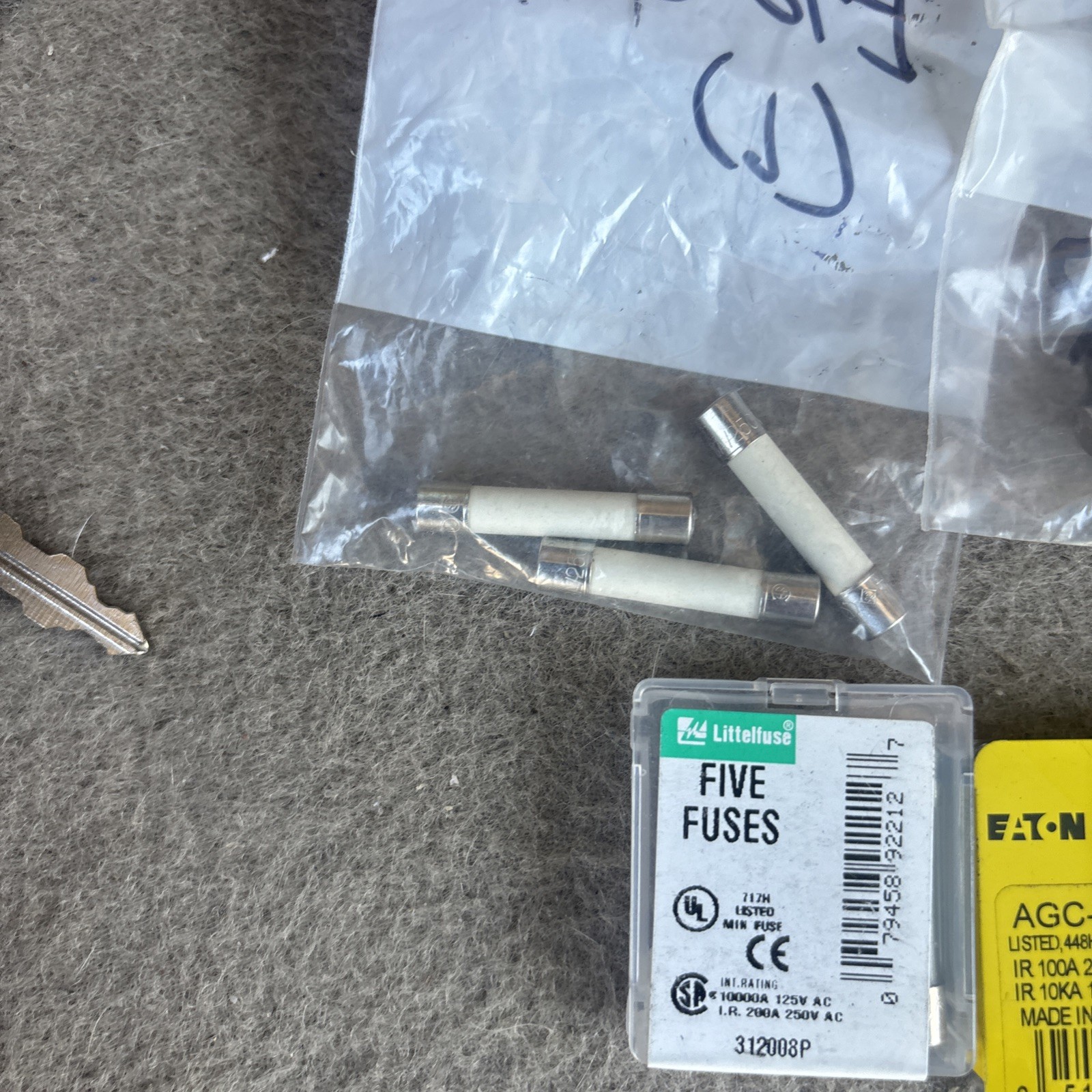 Various Fuses Multiple Brands and Sizes Lot of 45