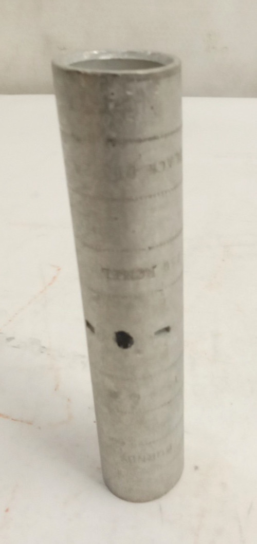 Burndy YS39 Copper Compression Long Barrel Butt Splice 750KCMIL Black Die 24