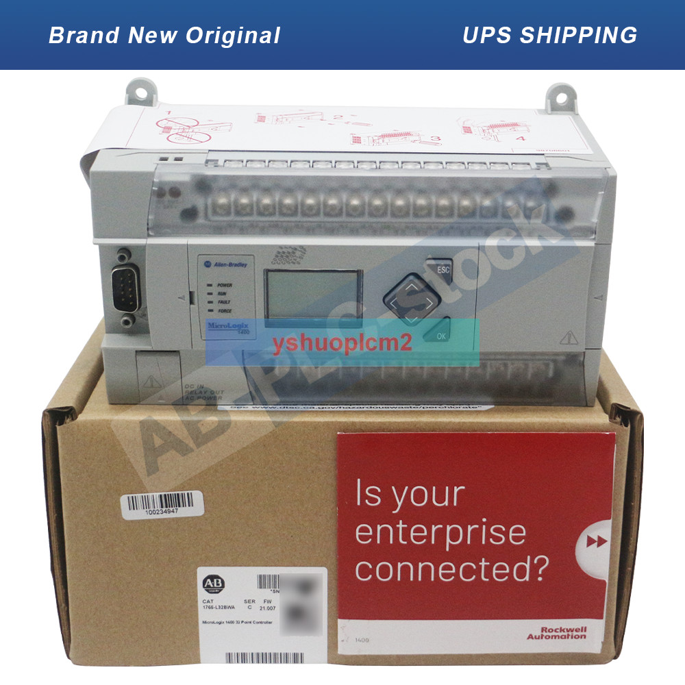 NEW Sealed A~B 1766-L32BWA MicroLogix 1400 32 Point Controller