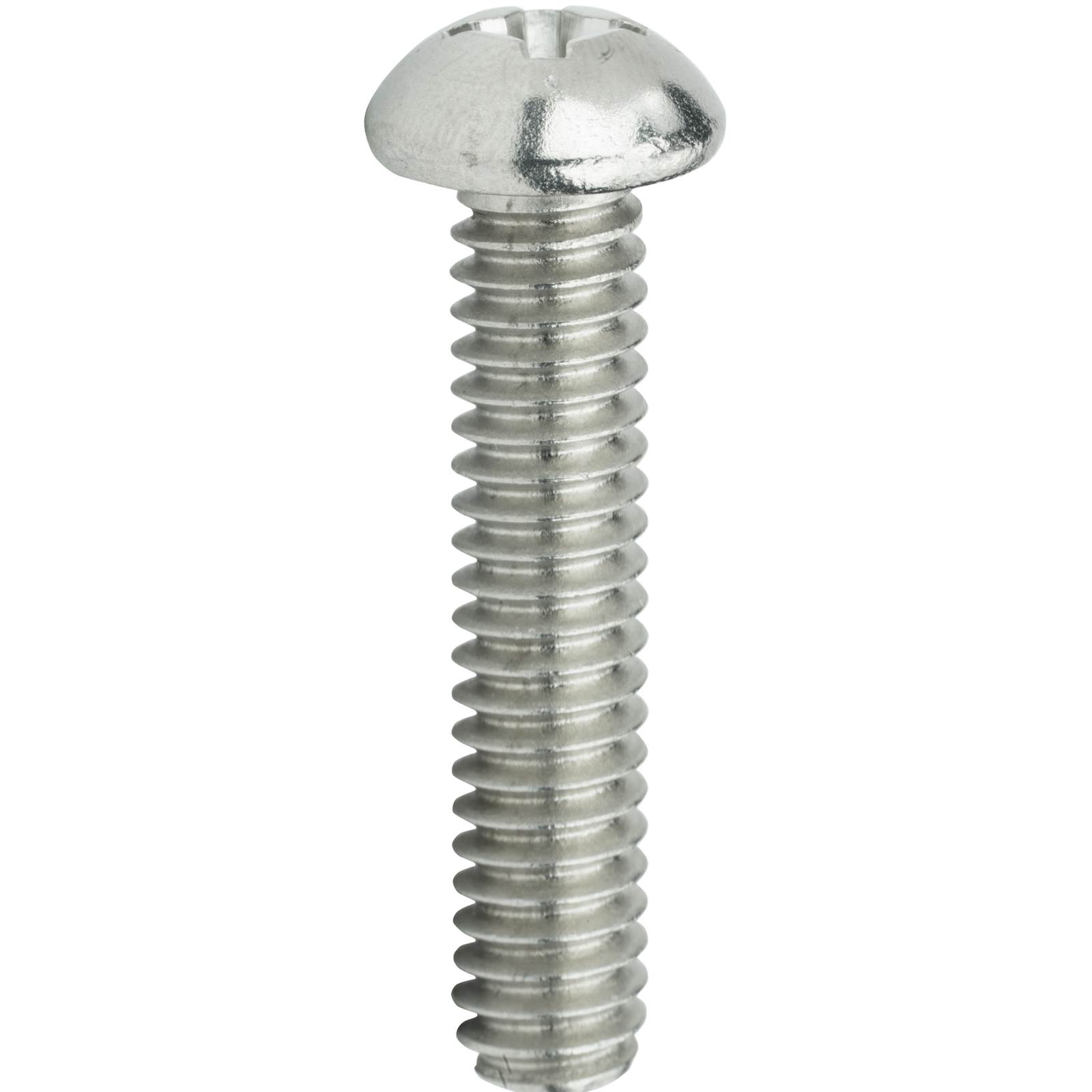 10-24 x 1/2″ Phillips Round Head Machine Screws Stainless Steel 18-8 Qty 100