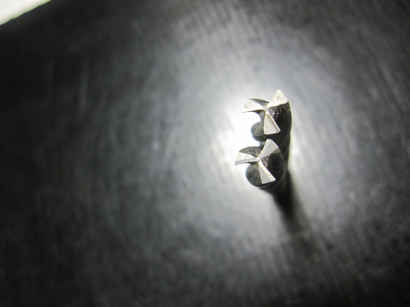 2 used Guhring 6.500mm 3fl 3 flute carbide drill