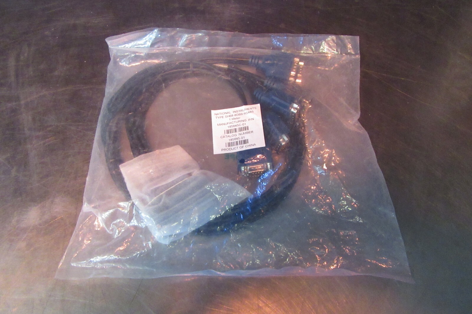 R54 NATIONAL INSTRUMENTS SH68-8DB9-RS485 -CABLE 1 METER 185845C-01 FREE SHIPPING