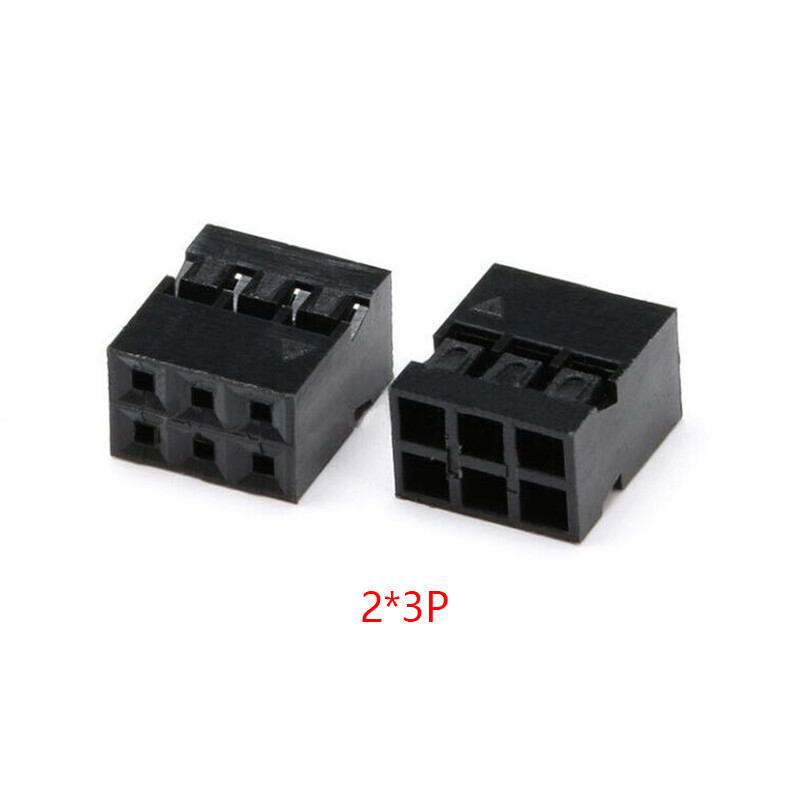 DuPont 2.0mm Connector Plug Housing Single&Double Row 2/3Pin, 2×2~2*5Pin Shell